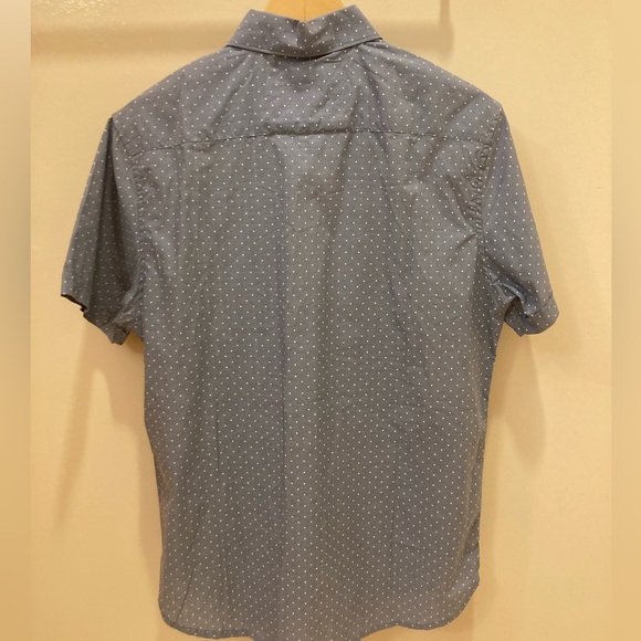 Denim & Flower Short-Sleeve Button Down - Picture 2 of 2